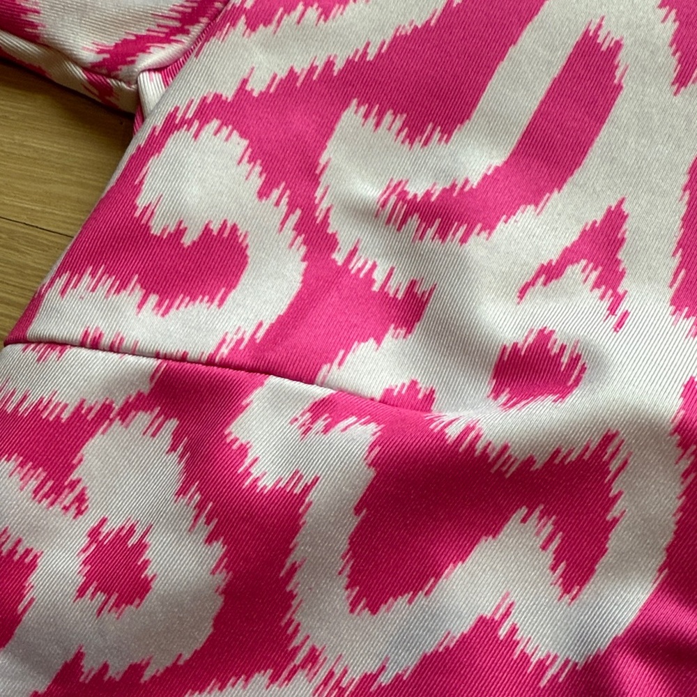 Gretchen Scott Designs Pink and White Tunic Top - Picture 6 of 9